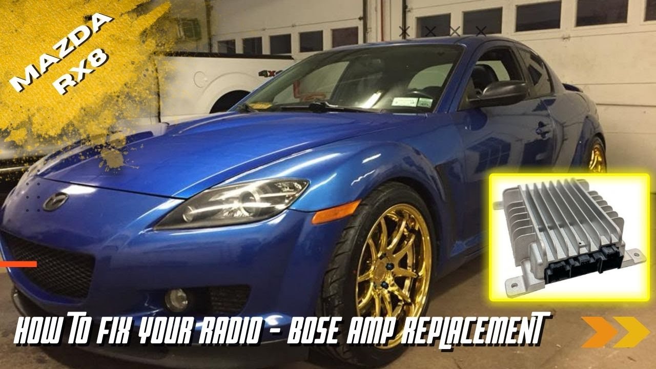 Mazda Rx8 - How To Fix Your Radio - Bose Amp Replacement