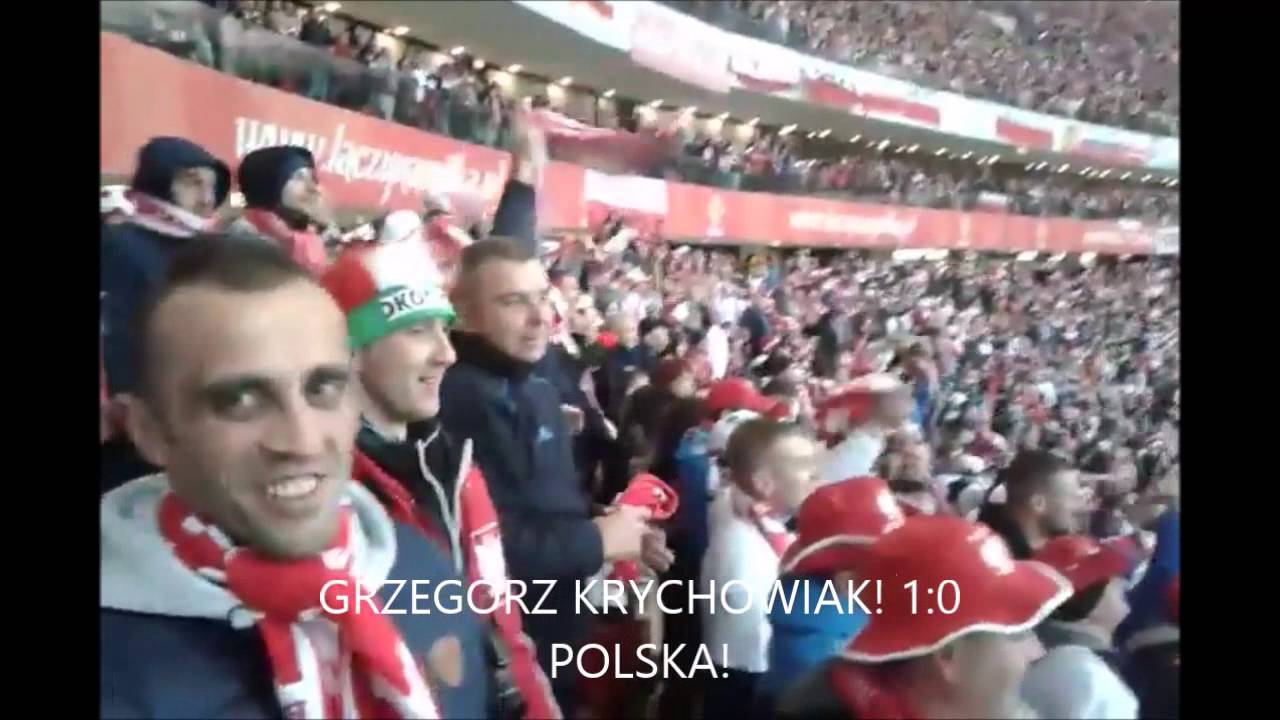 Mecz Polska-Irlandia 11.10.2015 Jedziemy do Francji!!