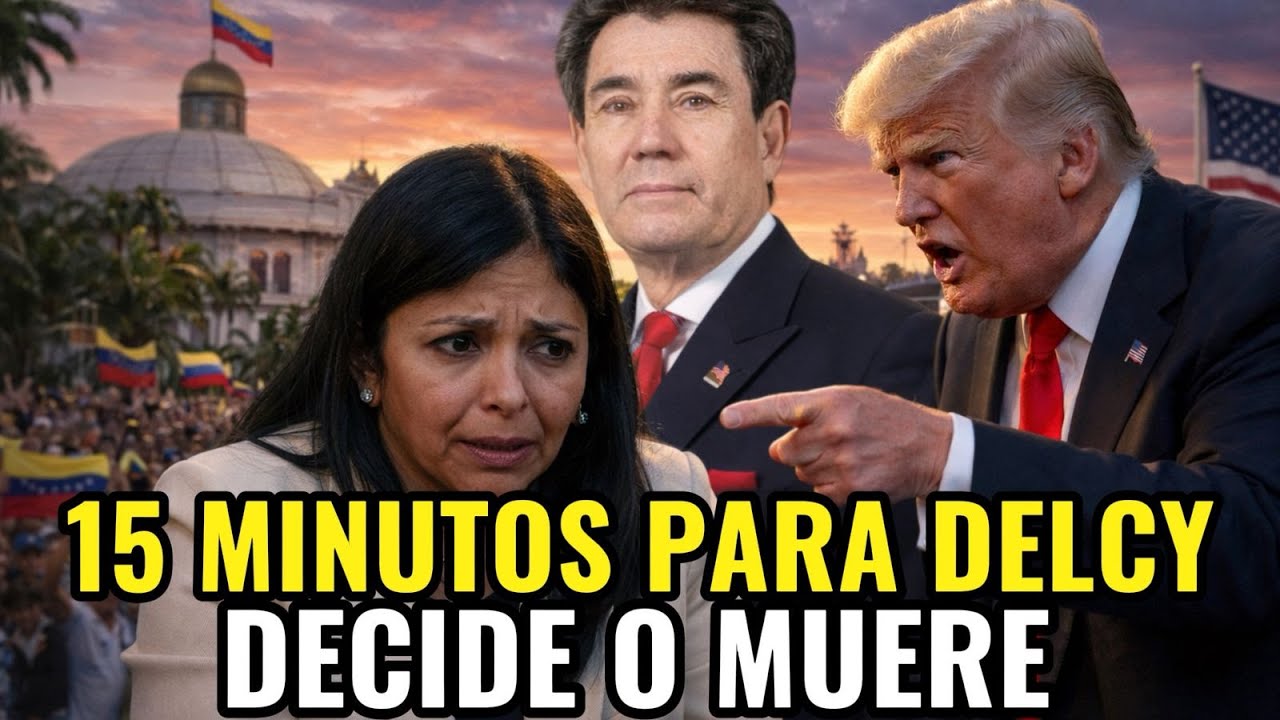 15 minutos para Delcy Rodríguez: la advertencia de EE. UU. ¿real o ficción? | Luis Quiñónez