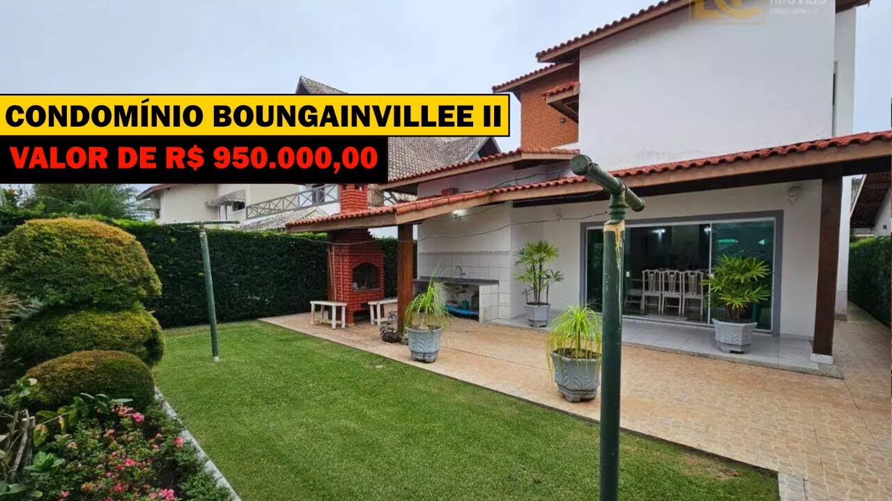 LINDO SOBRADO 4 DORMITÓRIOS NO BOUNGAINVILLEE II - Peruíbe SP | Litoral Sul