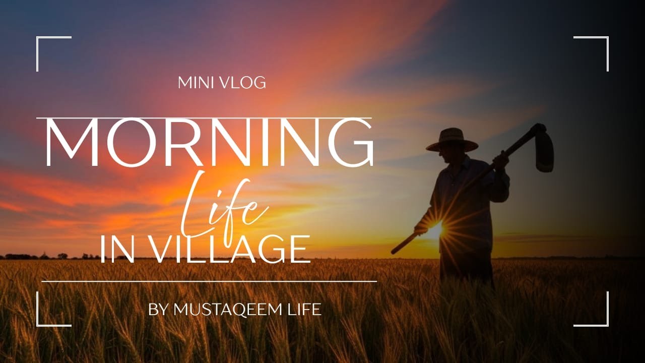 گاؤں کی پرسکون صبح  Peaceful Morning in Village Life