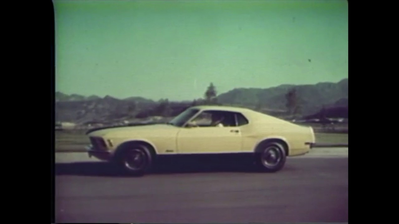 Смешная реклама Mustang 1970 года