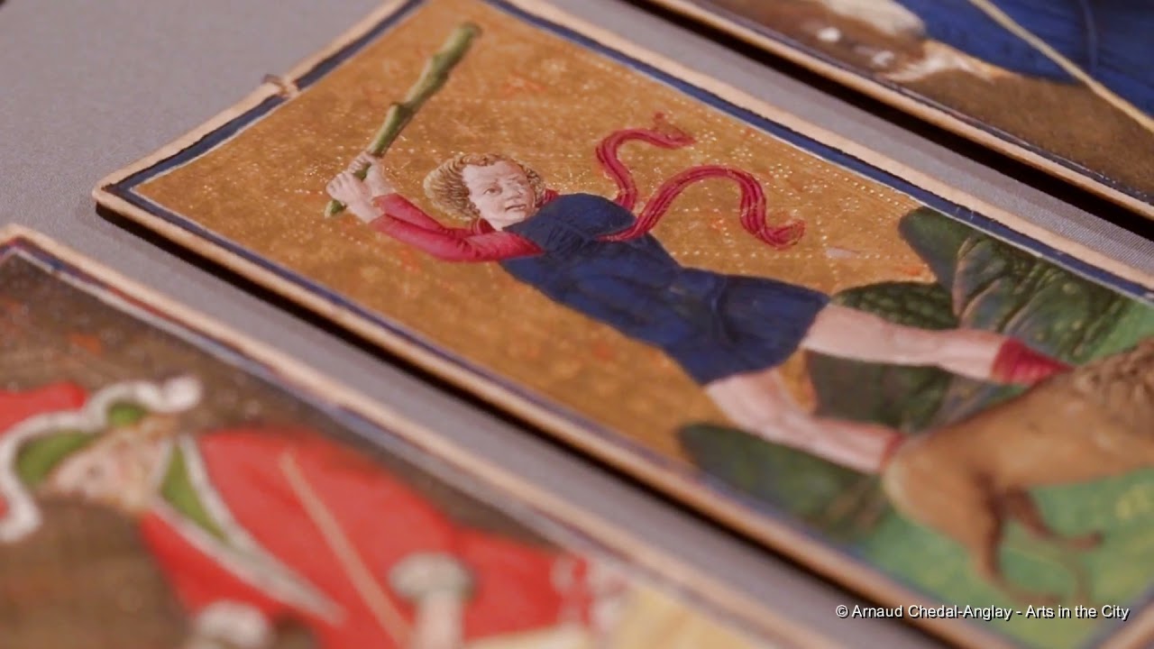 Exposition Tarots enlumin&eacute;s, chefs d'oeuvre de la Renaissance Italienne,  jusqu'au 13 mars 2022
