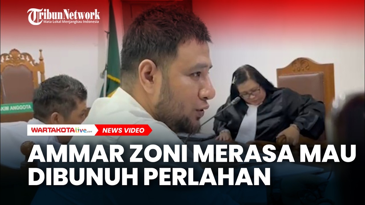 Ammar Zoni Merasa Mau Dibunuh Perlahan Jika Dipindahkan ke Lapas Nusakambangan Lagi