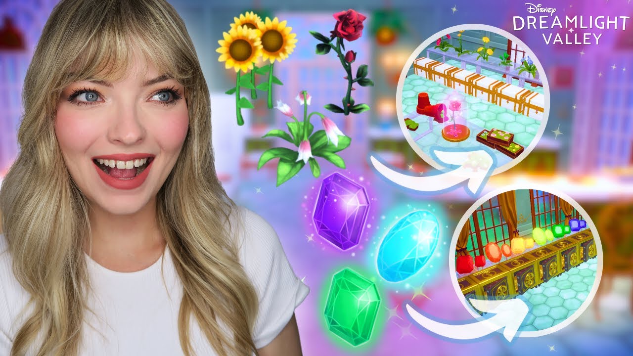 MY BEST STORAGE EVER FOR DREAMLIGHT VALLEY! Storage Tour 🌈 Disney Dreamlight Valley