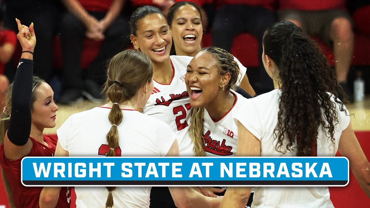 Wright State at Nebraska | Sept. 5, 2025 | Big Ten Volleyball | B1G+ Encore