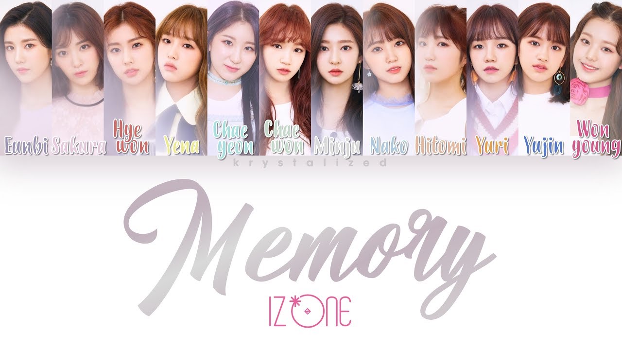 IZ*ONE (아이즈원) - Memory (비밀의 시간) [HAN|ROM|ENG Color Coded Lyrics]