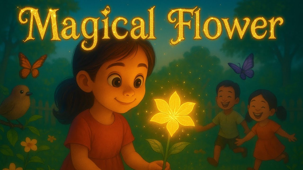 Magical flower.english moral story for kids.bedtime story for kids