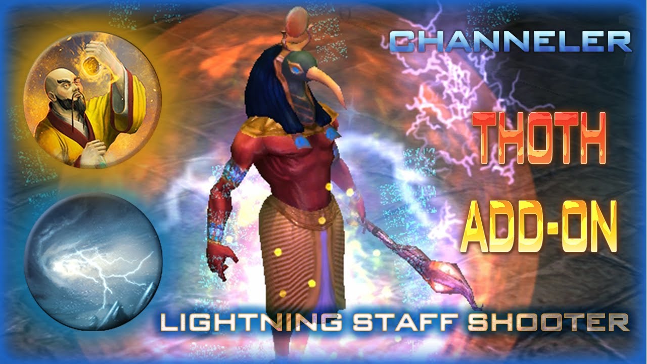 Titan Quest _ Lightning Shooter _ Lightning Staff Shooter Doppelganger Channeler _ Xmax Build