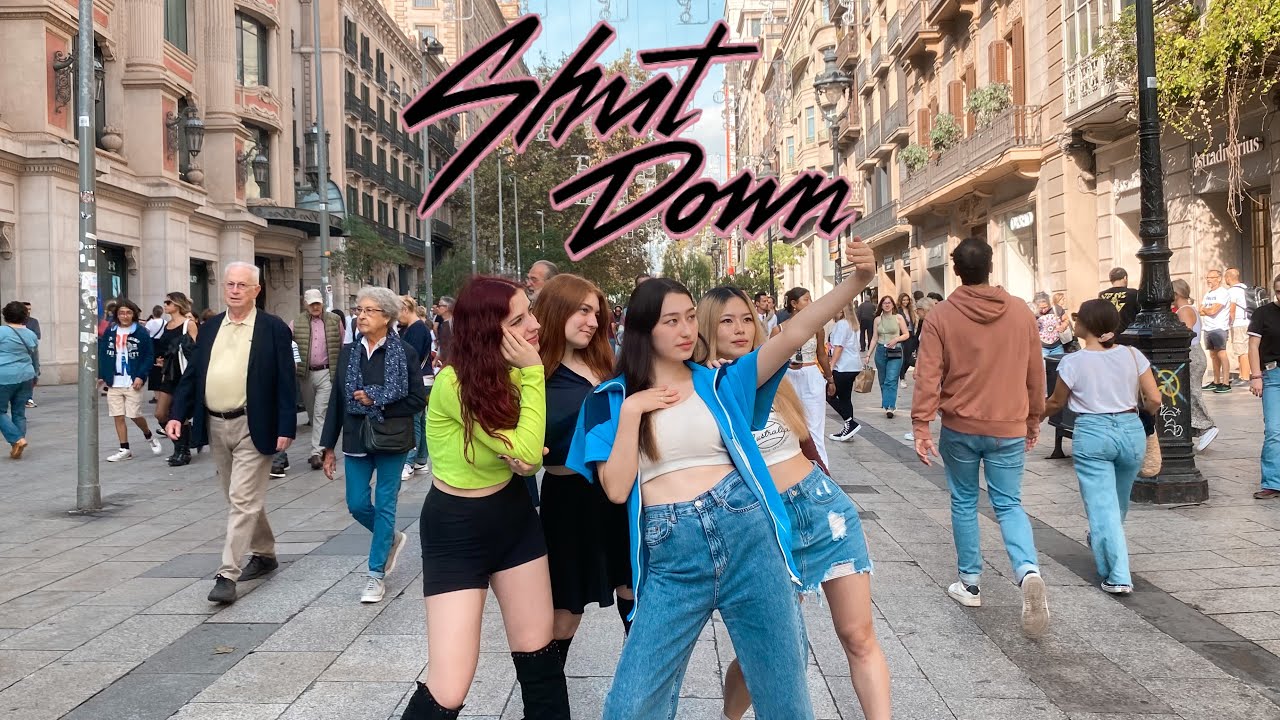 [KPOP IN PUBLIC BARCELONA] BLACKPINK (블랙핑크) - Shut Down | Dance Cover by THE BLACKROSE