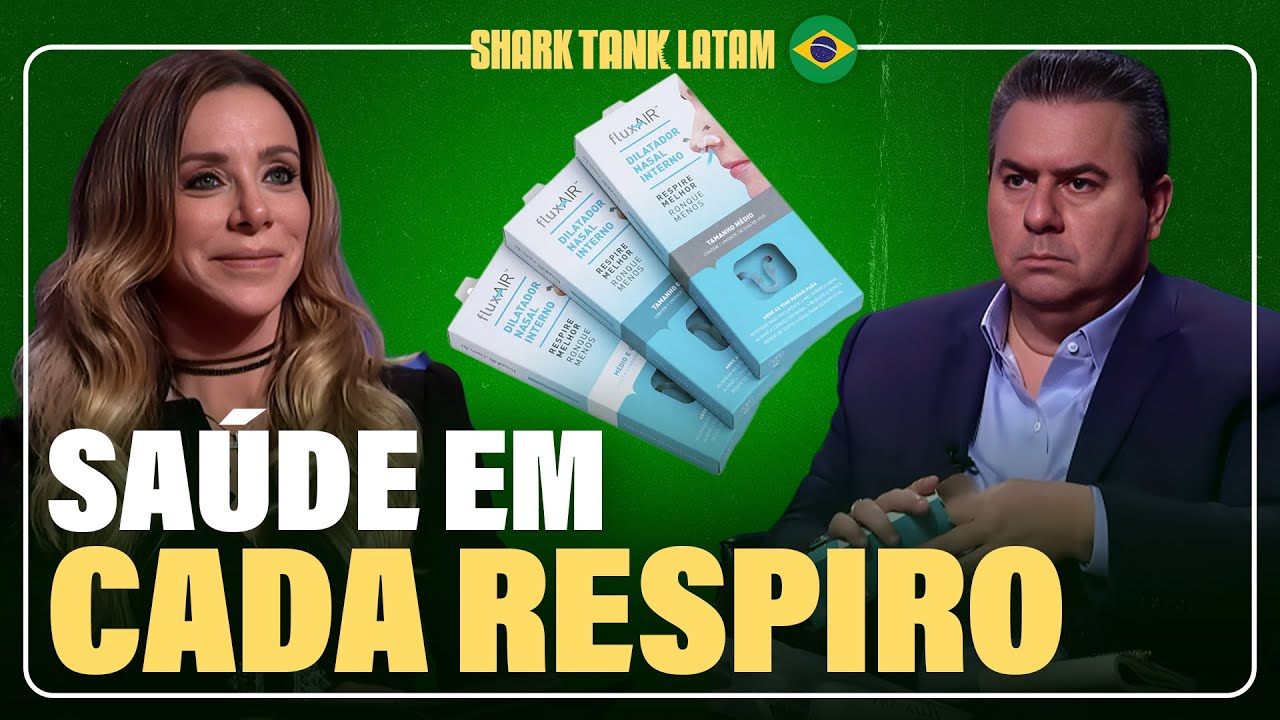 Startup cria dilatador nasal que promete melhorar o sono de muitos 🇧🇷 | Shark Tank Latam
