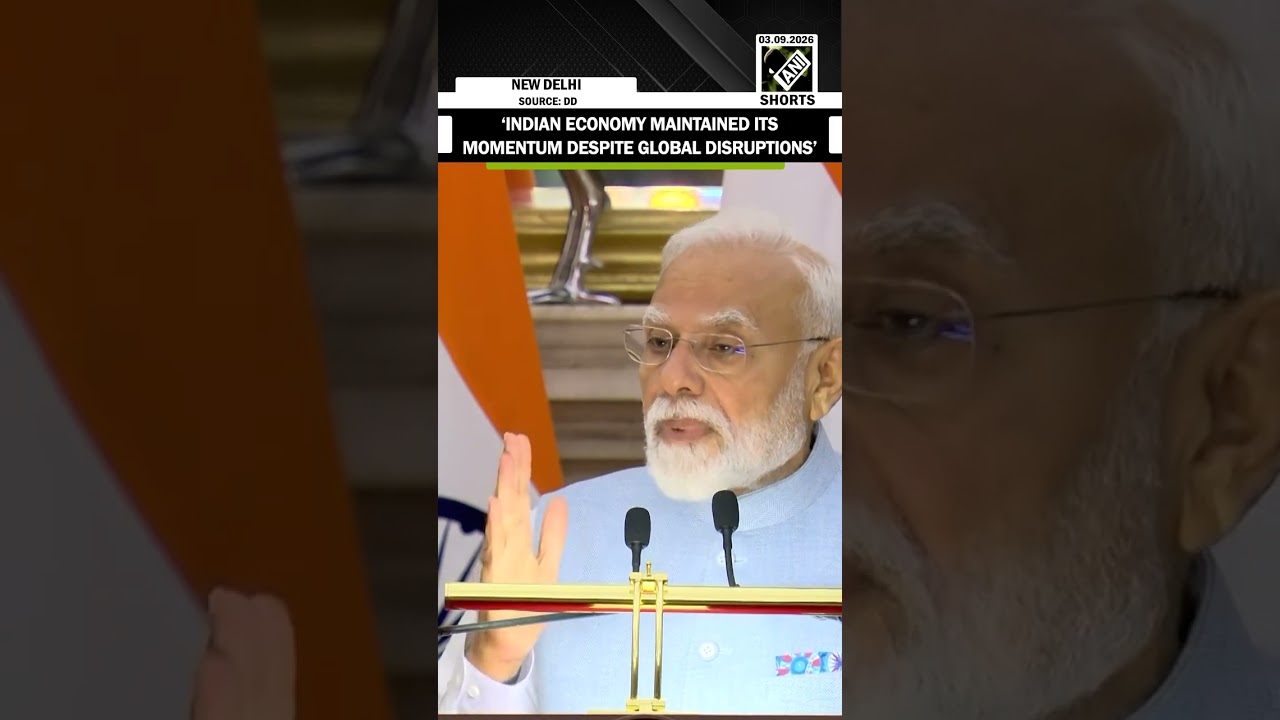 &lsquo;Indian economy maintained its momentum despite global disruptions&hellip;&rsquo; PM Modi