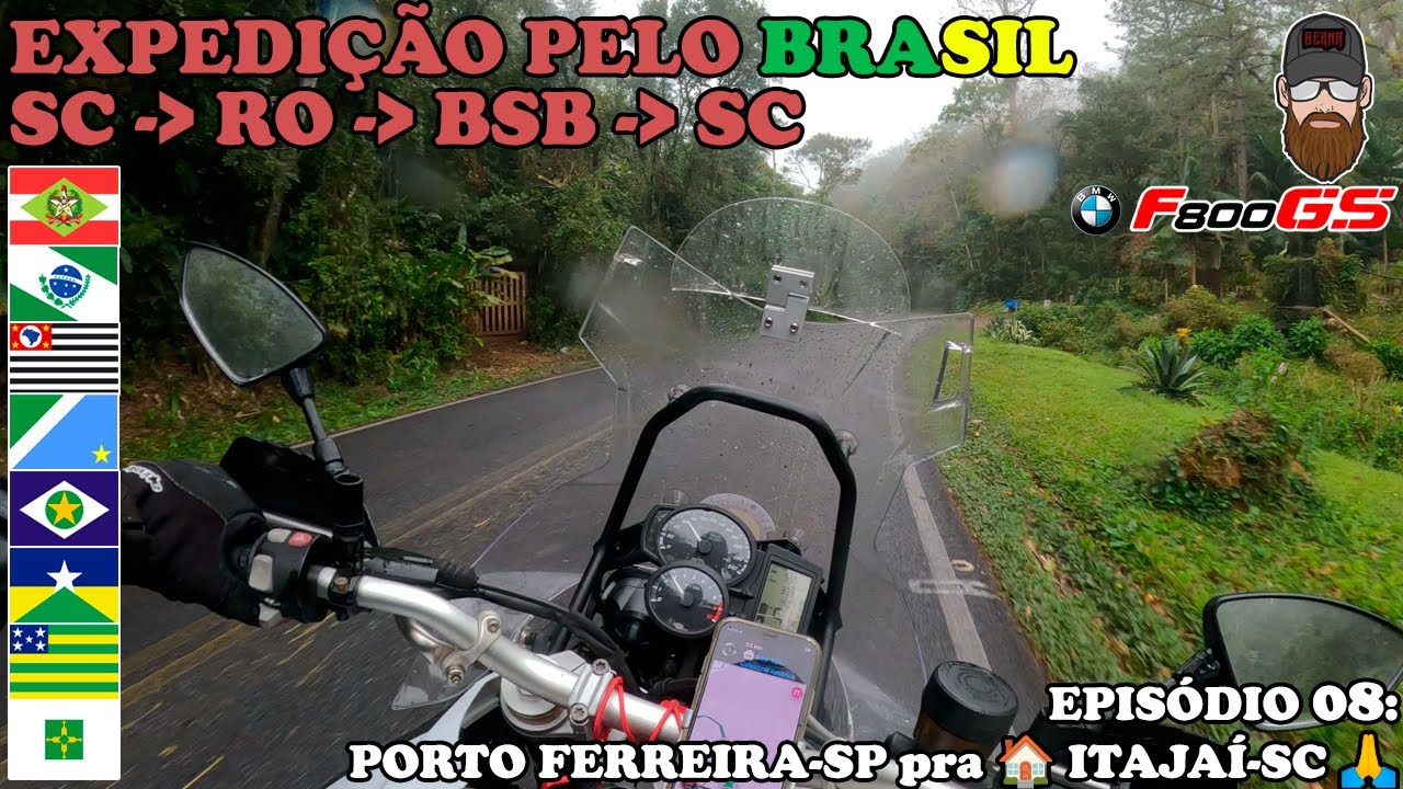 [EXPEDIÇÃO SC-RO-BSB-SC] EP08 — FIM DA VIAGEM, DE VOLTA PRA CASA 🙏. SERRA LINDA DE SP + PERRENGUES 😥