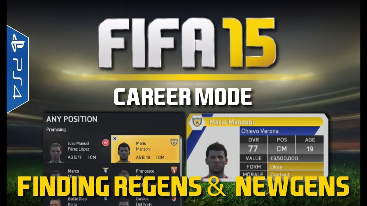 FIFA 15: Career Mode Tutorial - How to Find the Best Regen and Newgen Players (Different Techniques)