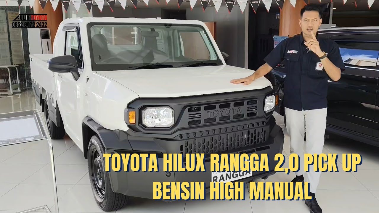 Ready || Toyota Hilux Rangga 2,0 Pick Up Bensin tipe High 2024