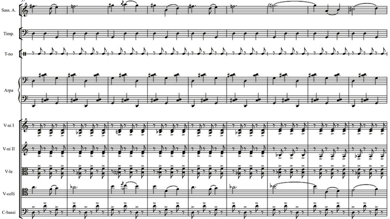 Khachaturian: Sabre Dance from Gayane Suite (w. Score)