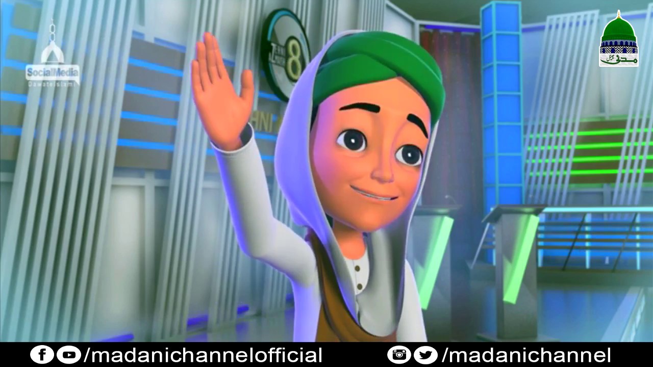 Amazing - Ghulam Rasool Talking With Haji Abdul Habib Attari - Islamic Cartoon