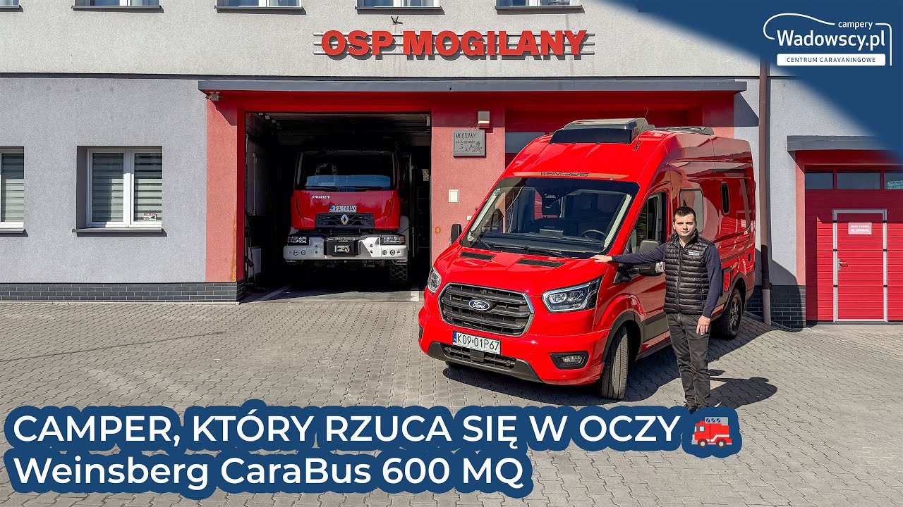 CAMPER, KTÓRY RZUCA SIĘ W OCZY 🚒 #Weinsberg CaraBus 600 MQ