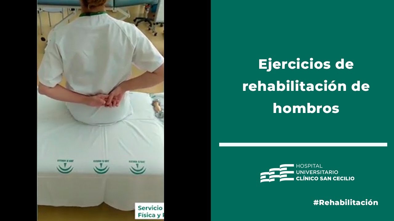 Ejercicios de rehabilitación de hombros