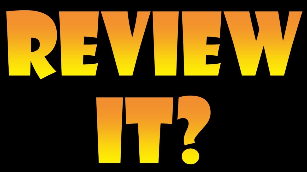 Review It? (2018-09-29) ❓🙋