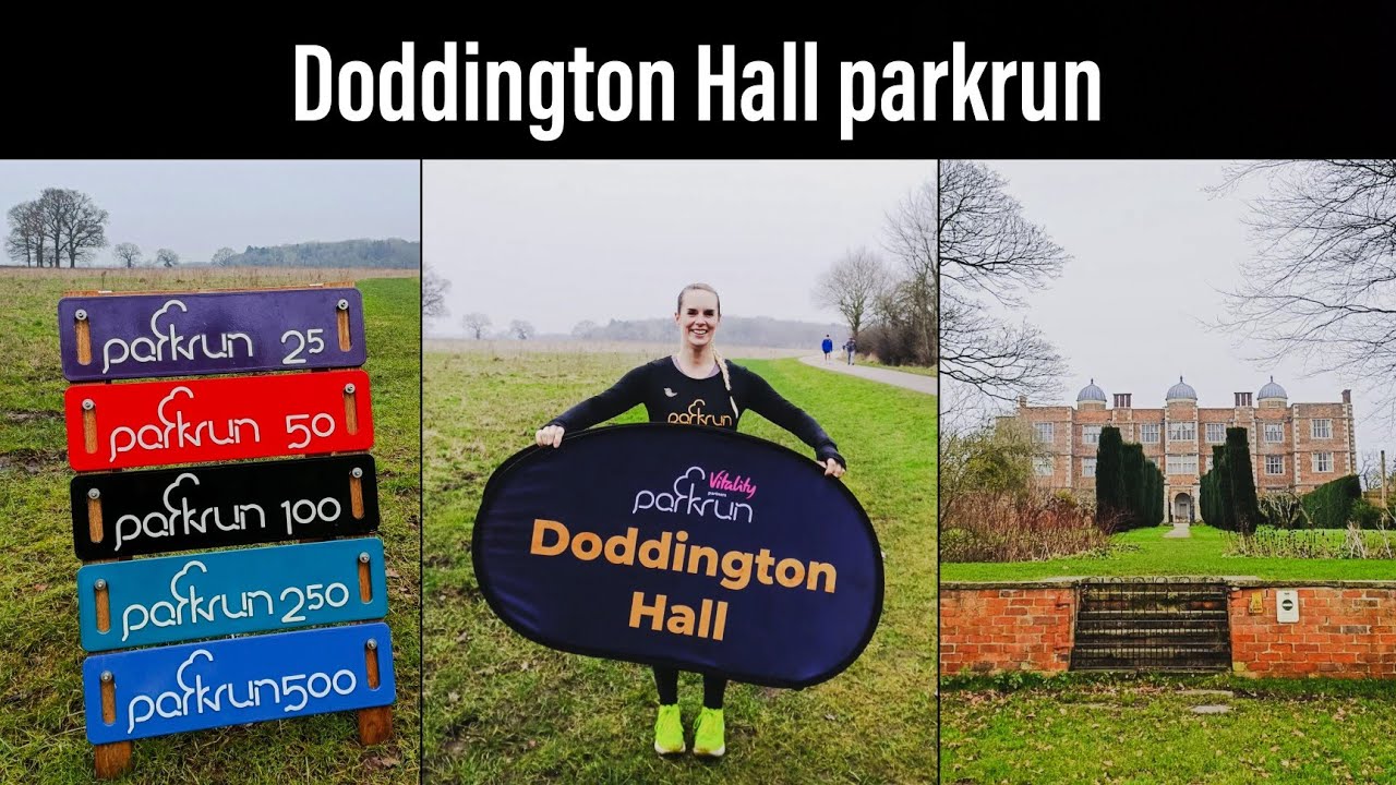 Забег parkrun Doddington Hall — постоянная финишная воронка, ДВА кафе... Все дополнительные услуг...