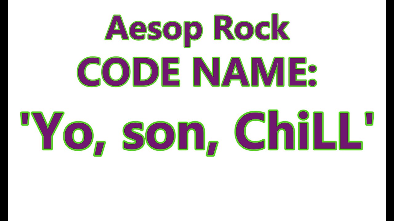Aesop Rock-Untouchable over a Pusha T Beat. Song shows how much more Aesop puts into every word.