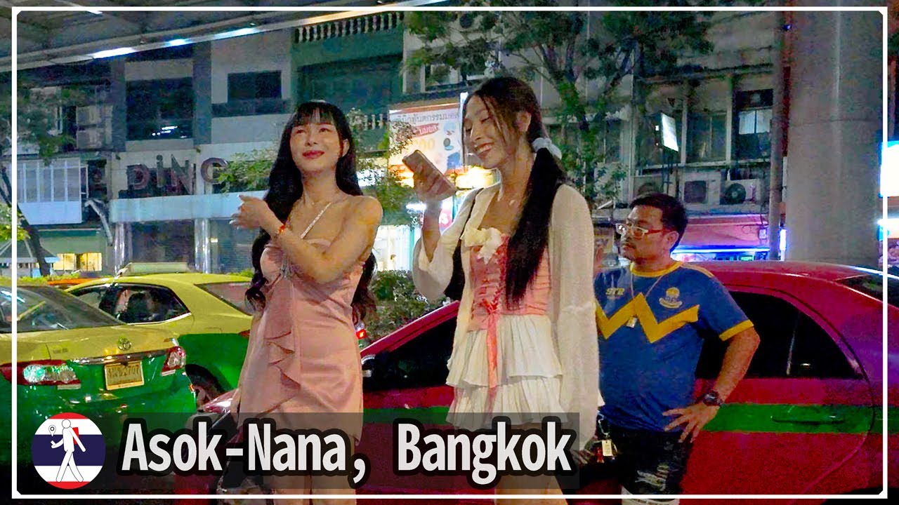 Second Sunday night in February, walking Sukhumvit Road from Asok to Nana.