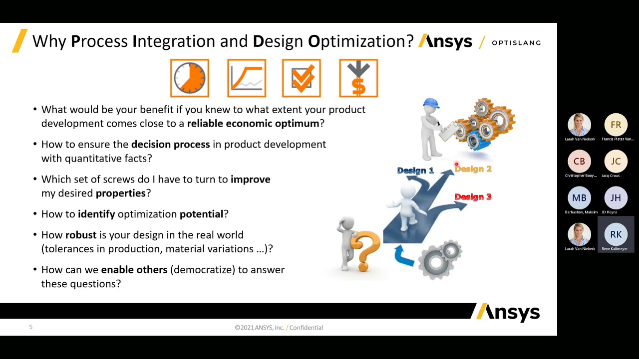 Ansys OptiSLang Getting Started Webinar