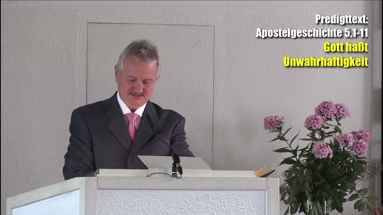 Vergebung – Bedingungen, Folgen und Grenzen Teil 1: Gott haßt Unwahrhaftigkeit