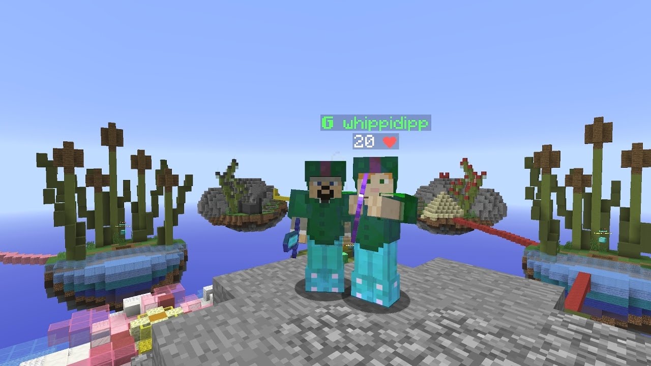 Minecraft Bedwars - VI ÄGER MITTEN!