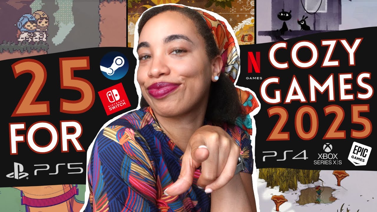 25 NEW Cozy Games For 2025 | PS5, PS4, PC, Switch, XBOX & MORE