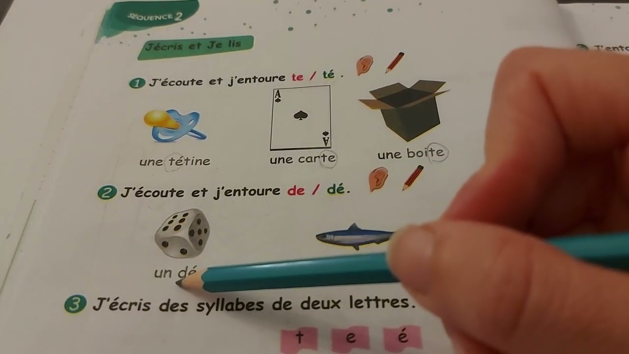 كراس الأنشطة ص16 فرنسية 3 ابتدائي  / Cahier d'activités Français 3AP page 16