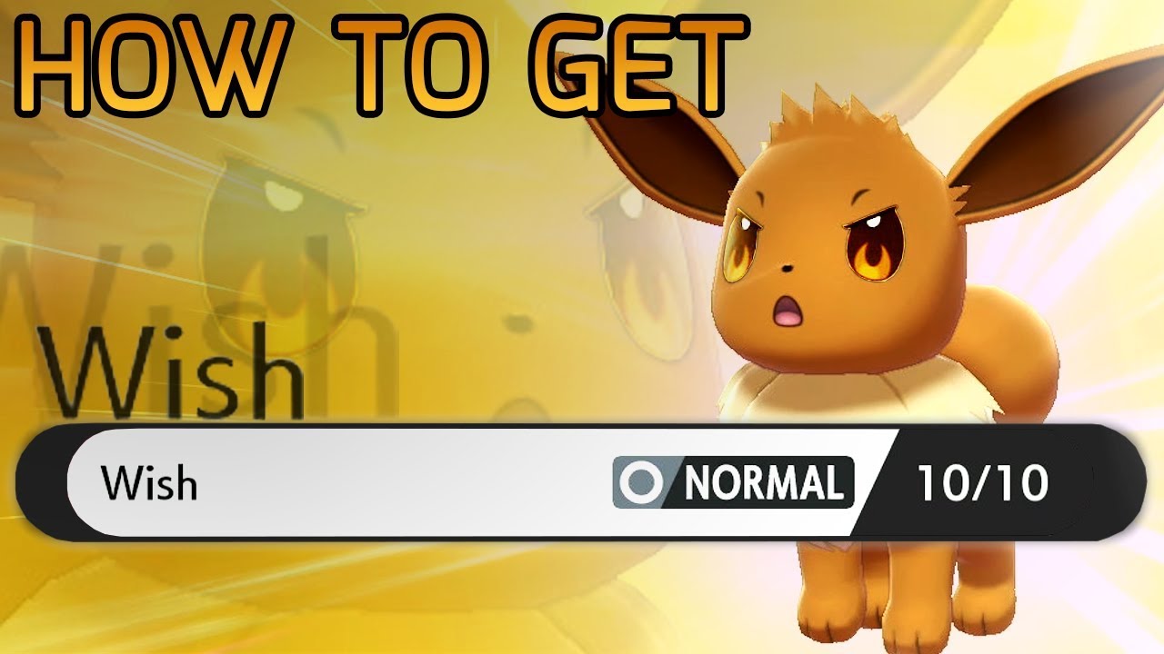How to breed Eevee with egg move Wish - Pokemon Sword and Shield Guide