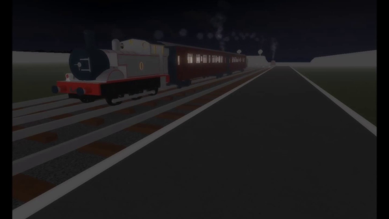 Roblox Thomas & Friends Ghost Train Timothy Train Crash Scene