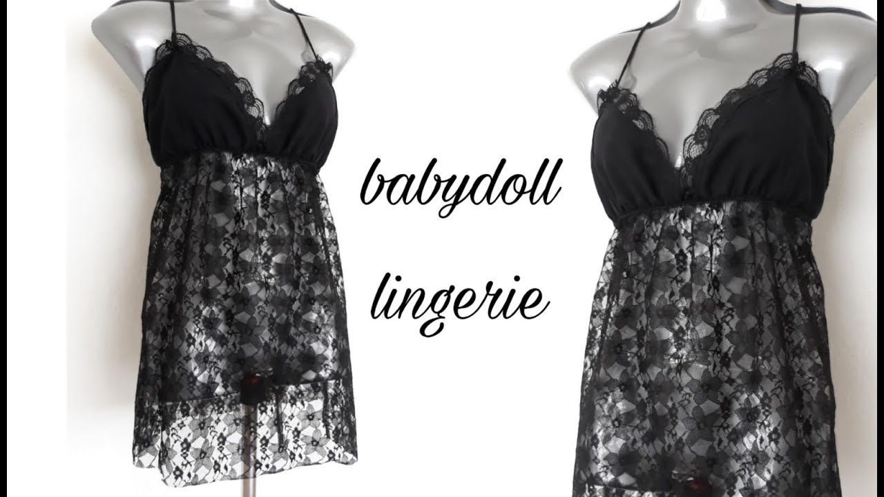 DIY Babydoll Lingerie | Night Lingerie बनाना सीखें