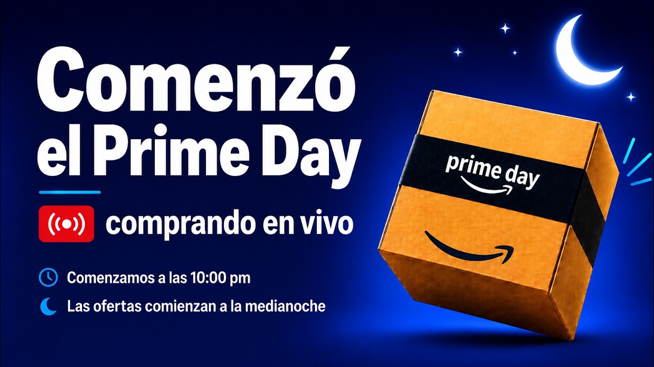 🔥Comenzaron las ofertas del Amazon Prime Day 2026🔥&iexcl;Vamos a comprar en vivo!