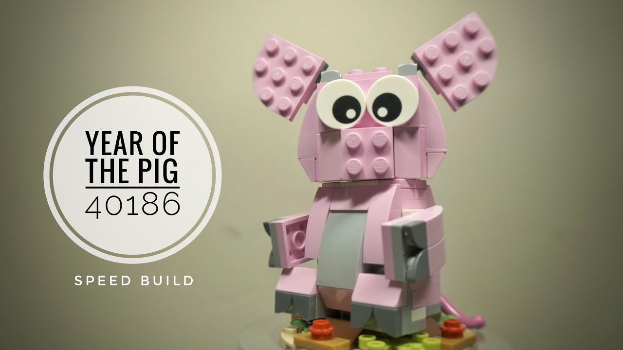 (Speed Build) 40186 LEGO&reg; Year of the Pig