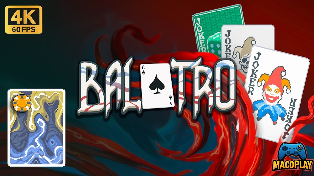 Balatro | Ghost Deck - Gold Stake (Silent 4K 60FPS)