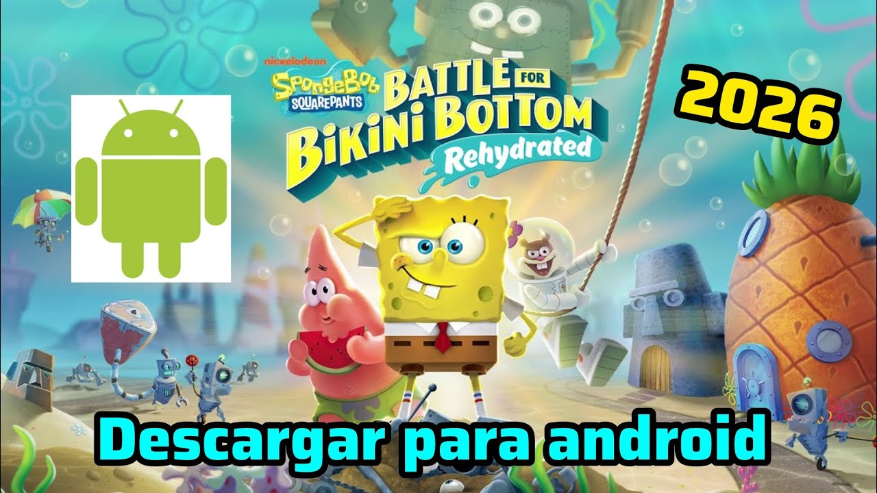 Bob Esponja Batalla por fondo de Bikini para android en español 2026