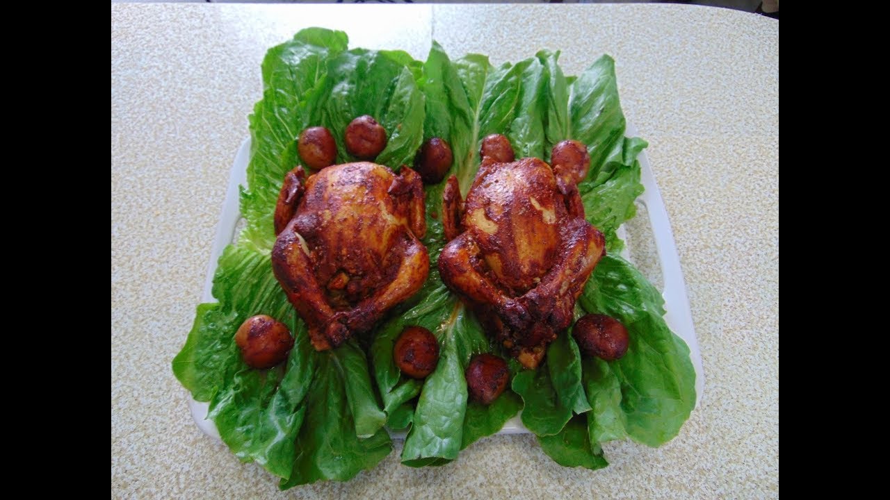 Codornices Rellenas adobadas al horno Ricas y Facil!!