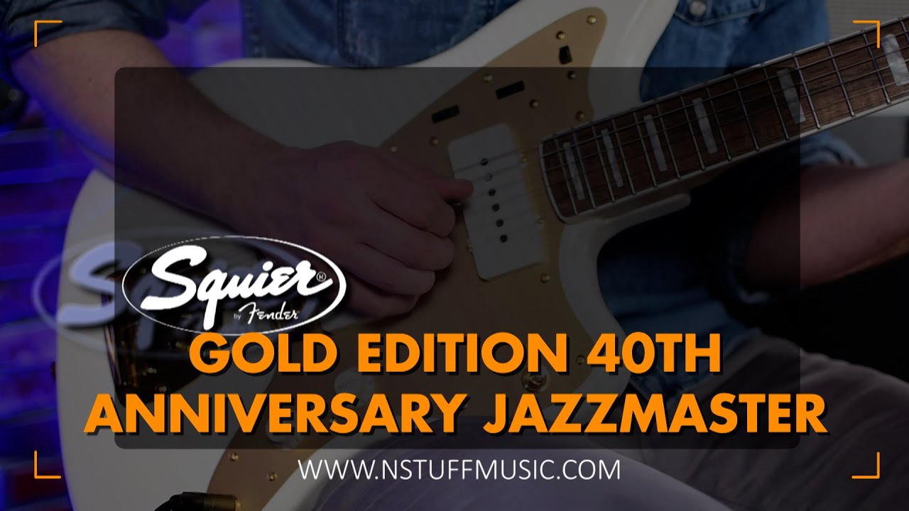 Squier Gold Edition 40th Anniversary Jazzmaster