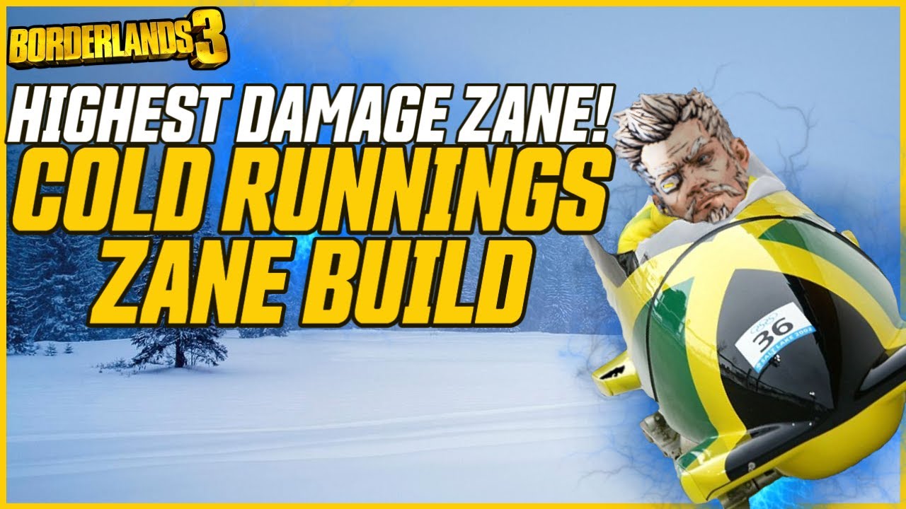 HIGHEST DAMAGE ZANE! 1 Shot EVERYTHING! // Borderlands 3 Cold Runnings Zane Build