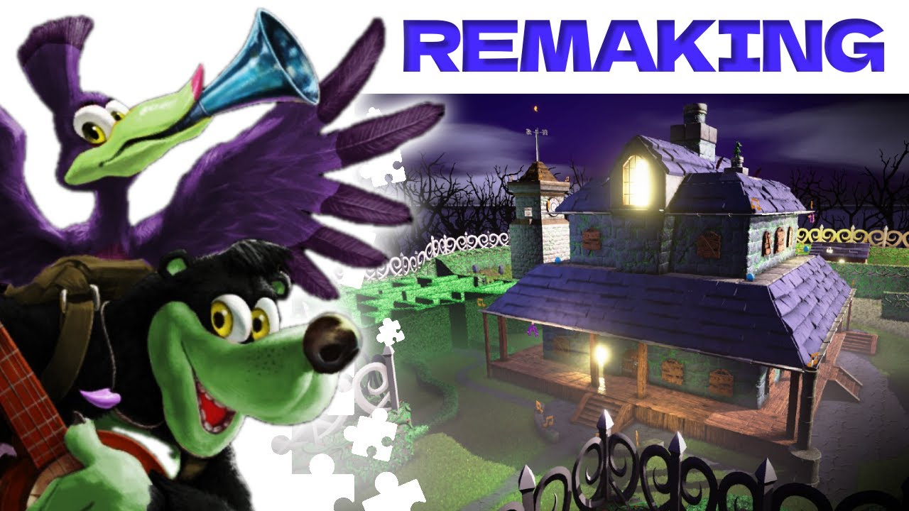 Remaking Mad Monster Mansion from Banjo-Kazooie!