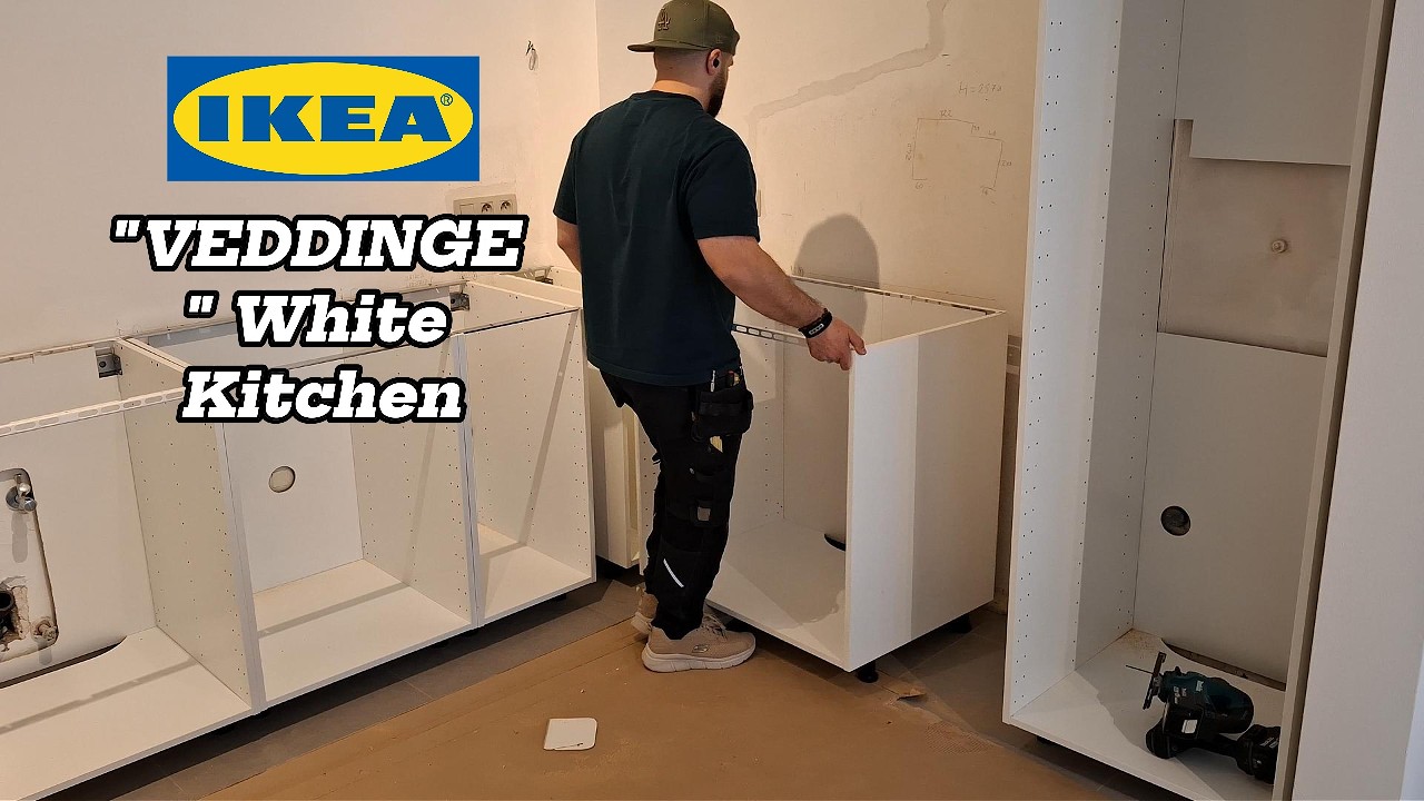 Installing IKEA kitchen cabients