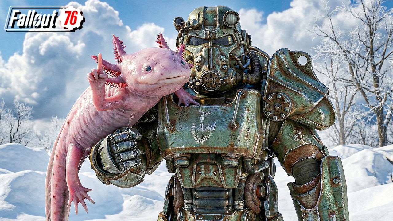 Ihr glaubt nicht, was beim Axolotl fangen in Fallout 76 passiert ist..