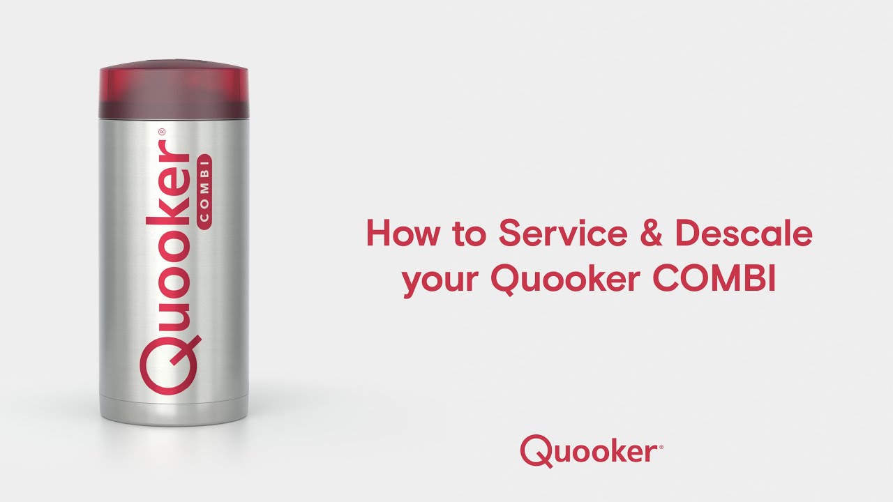 How to Service & Descale your Quooker COMBI