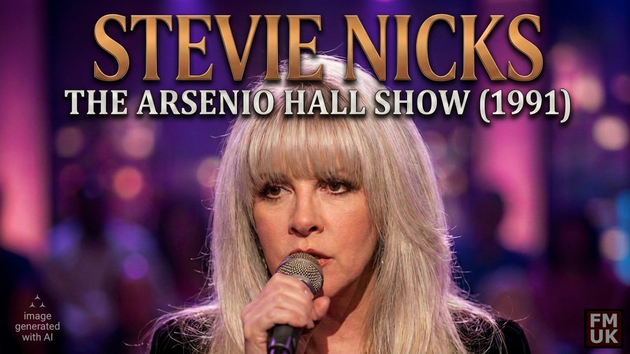 Stevie Nicks performs on the Arsenio Hall (1991-11-12)