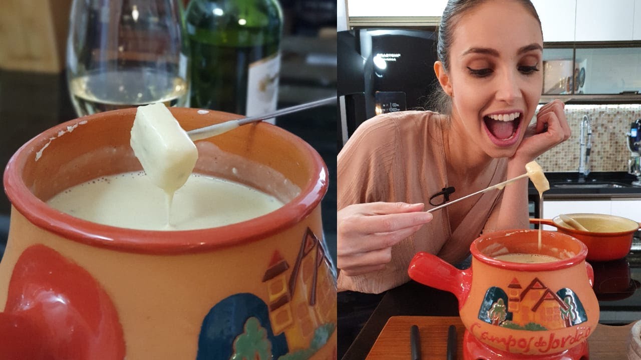 FONDUE DE QUEIJO SIMPLES I Receitas de Inverno
