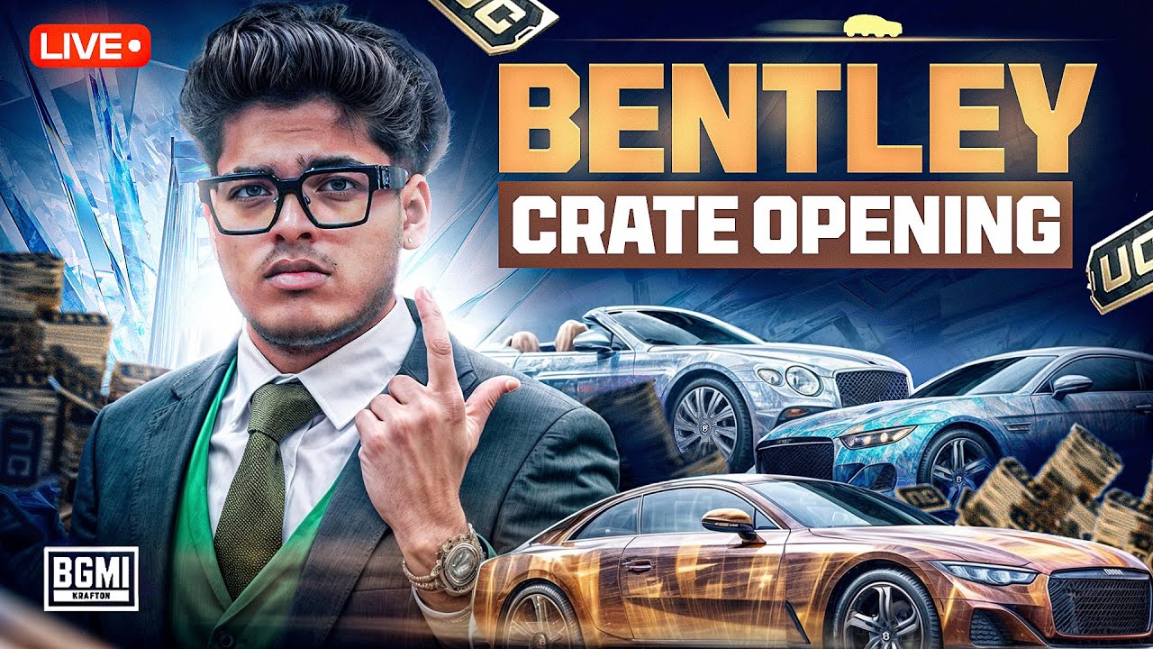 120,000 UC BENTLEY OPENING | JONATHAN IS BACK | BGMI