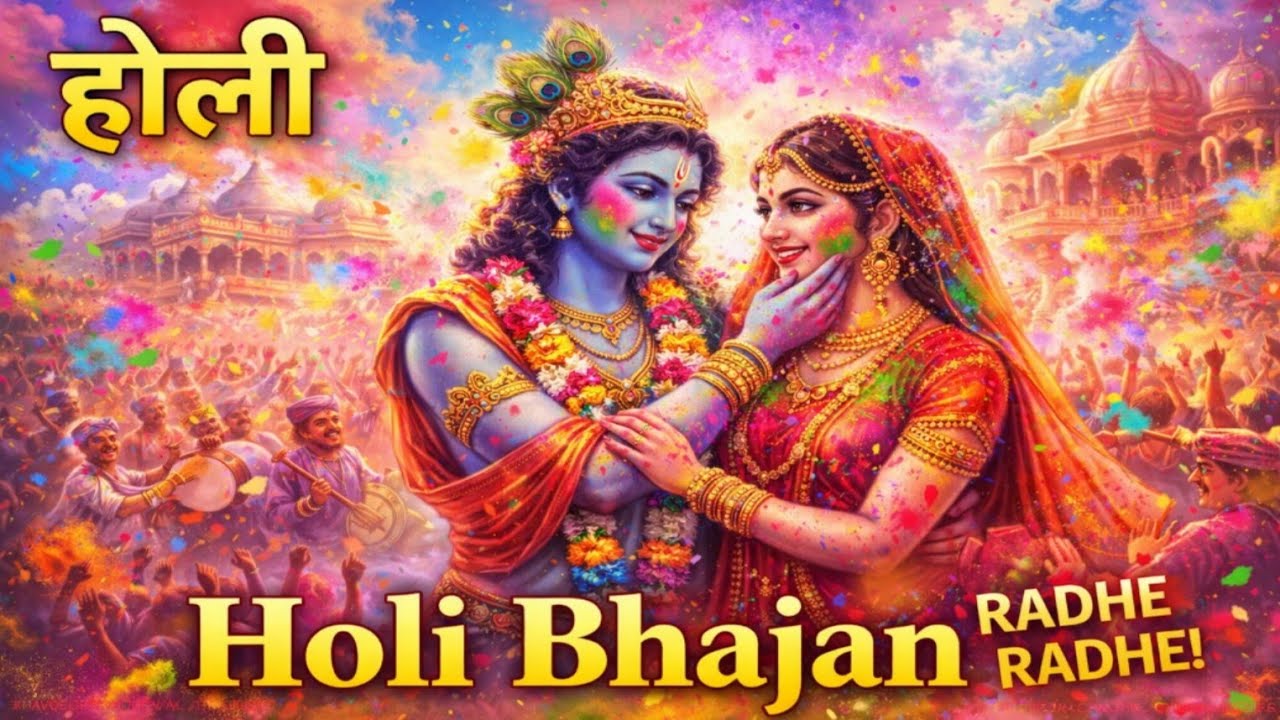 Top 5 Holi bhajan Radha Krishna ji 💝 New bhajan 2026